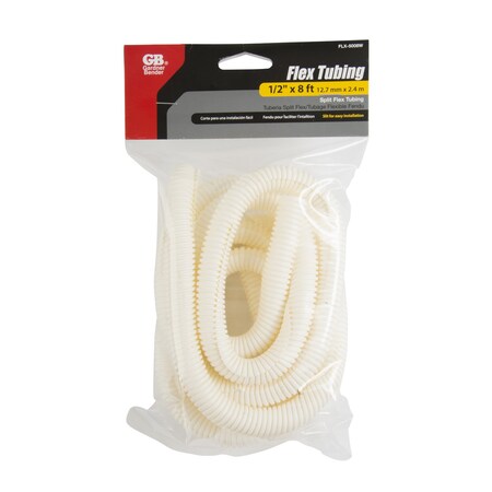 Gardner Bender Gardner Bender 8 ft. L White Polyethylene Flex Tube FLX-5008W